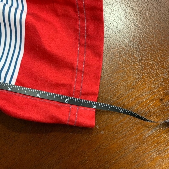 George Swim Trunks Set of 2 Red/White/Blue - Picture 6 of 11